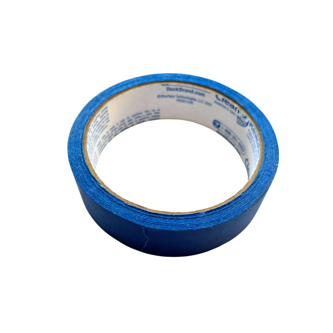 blue painters tape
